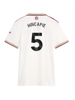 Billige Arsenal Piero Hincapie #5 Tredjedrakt Dame 2025-26 Kortermet